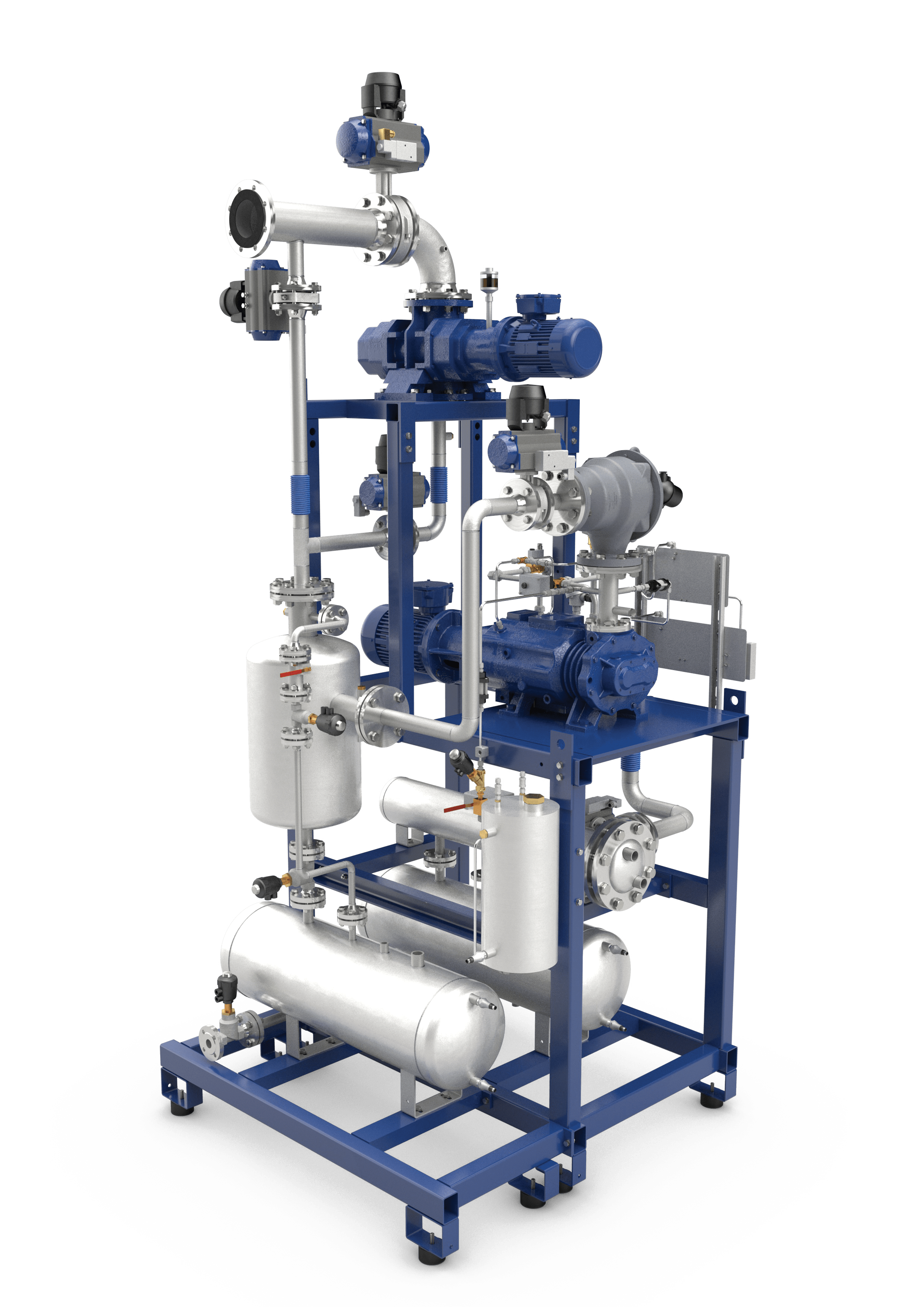 NASH modulaire droge vacuümsystemen